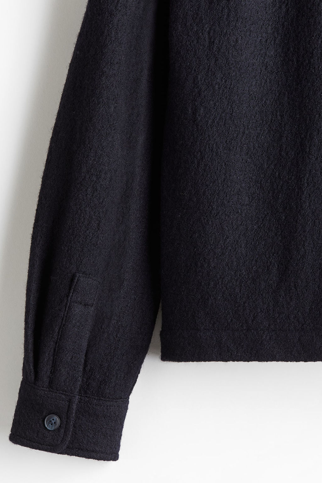 Sobrecamisa en mezcla de lana Regular Fit - H&m фото 7