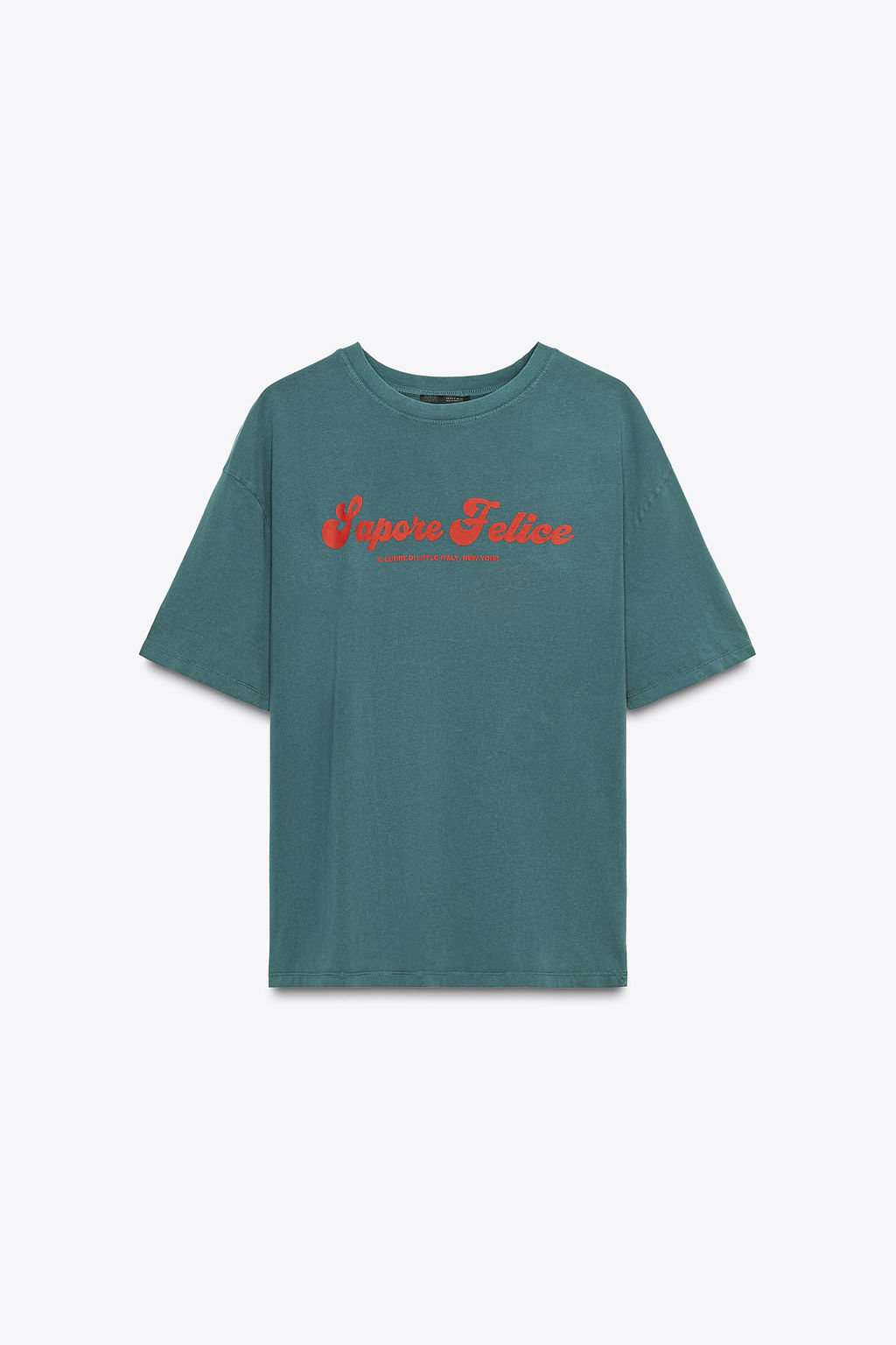 SLOGAN PRINT T-SHIRT - Zara фото 6