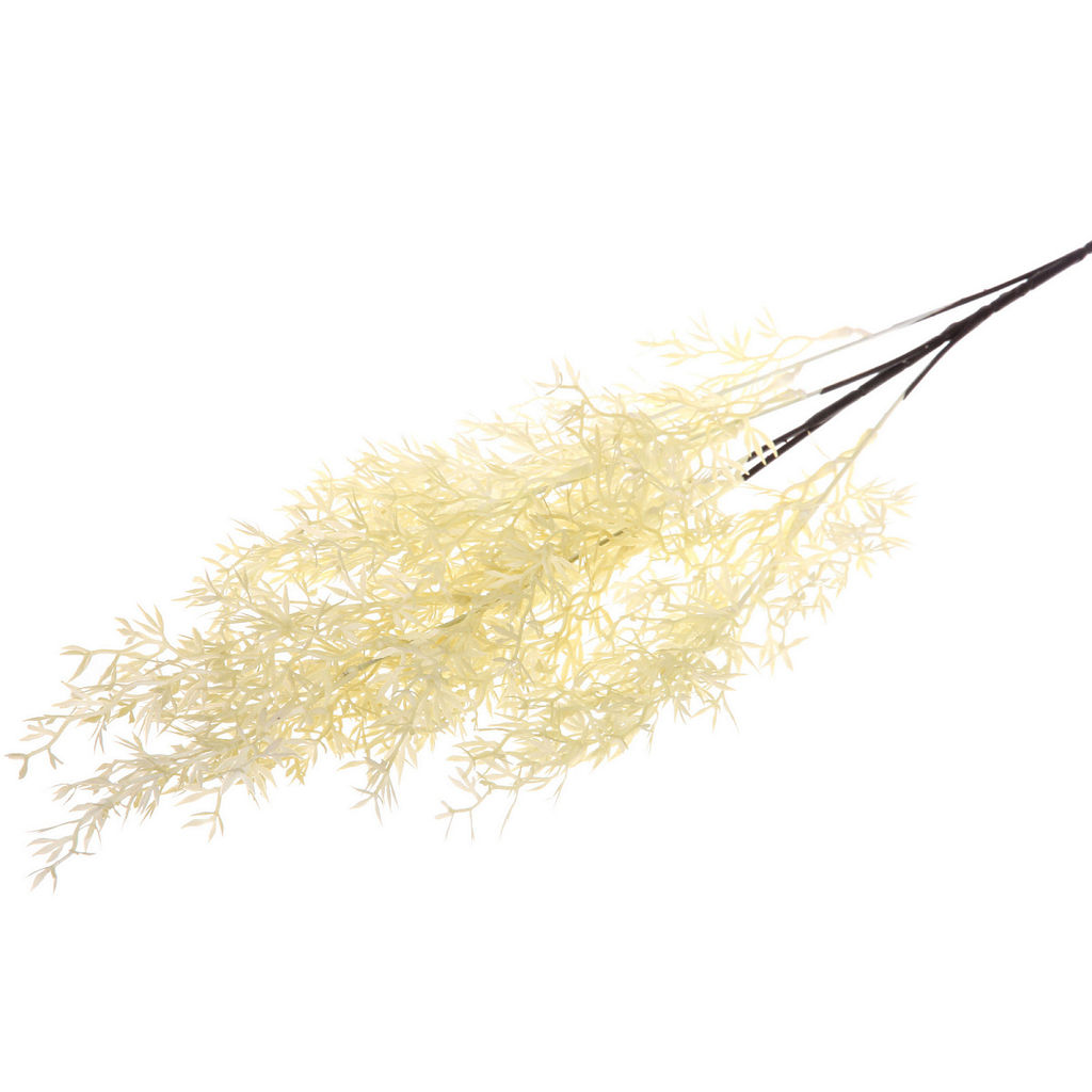 Цена за 4 шт. Искусственные цветы "Волшебная трава" 80см цвет белый