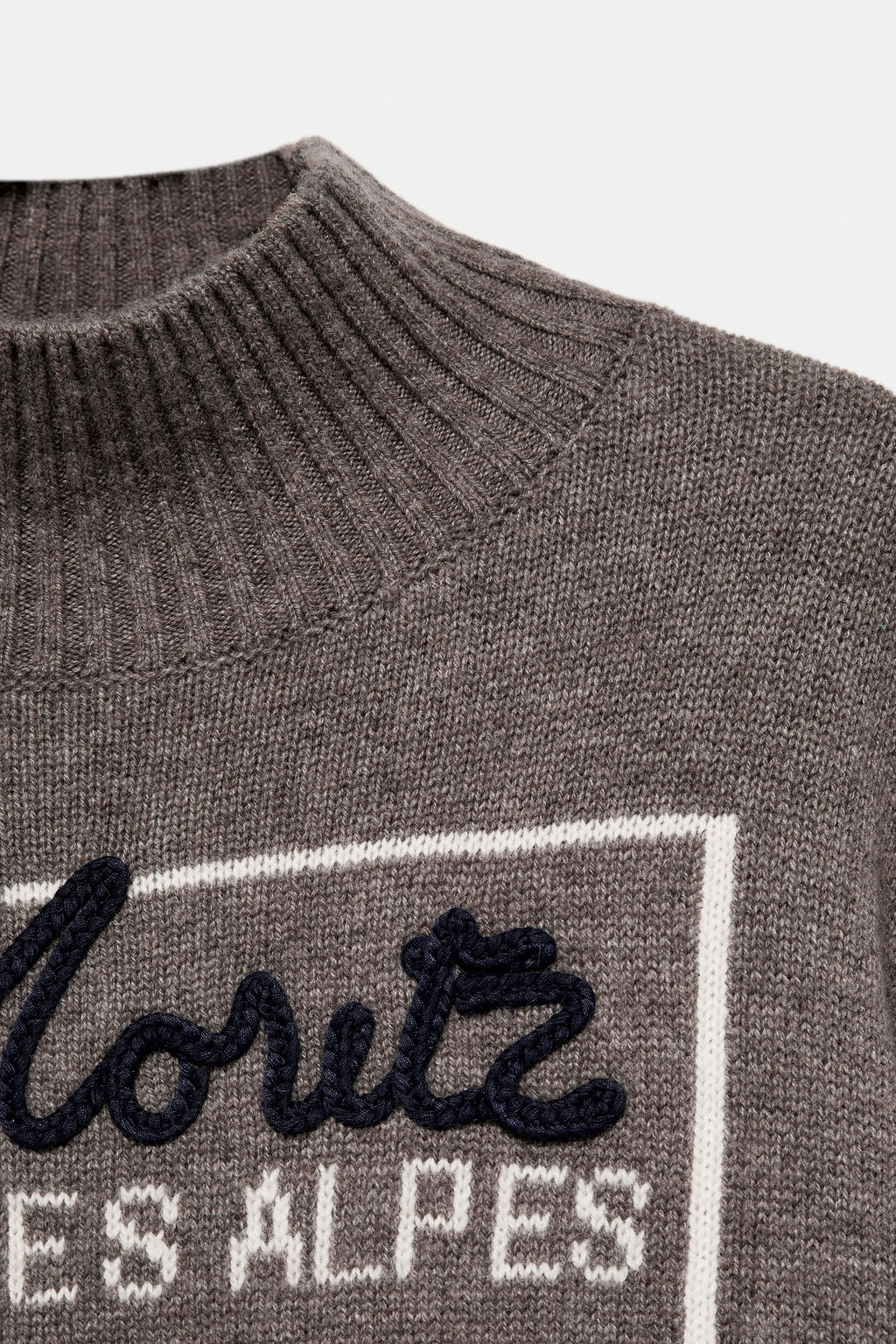 90% WOOL SKI COLLECTION JUMPER - Zara фото 12