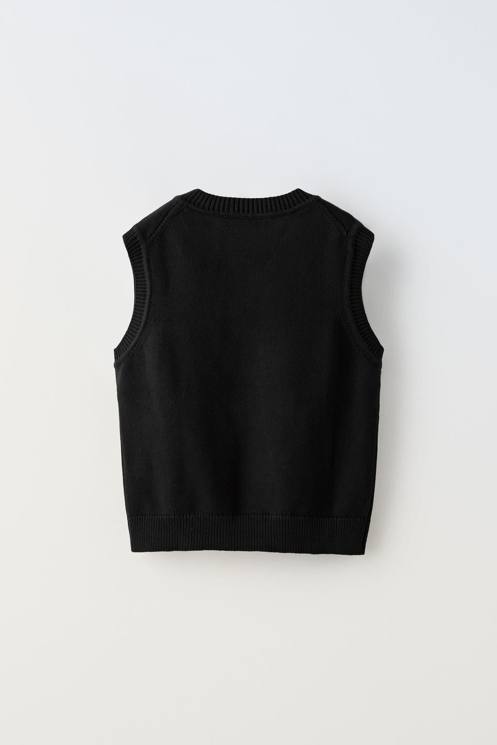 KNITTED WAISTCOAT - Zara фото 5