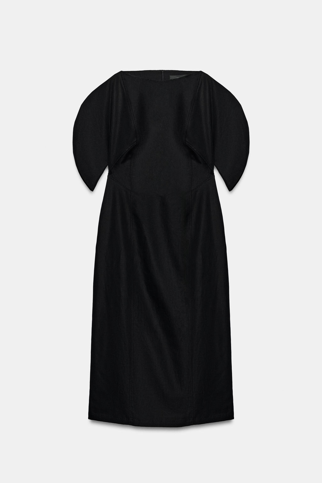 VESTIDO MIDI ZW COLLECTION / Negro - Zara фото 7