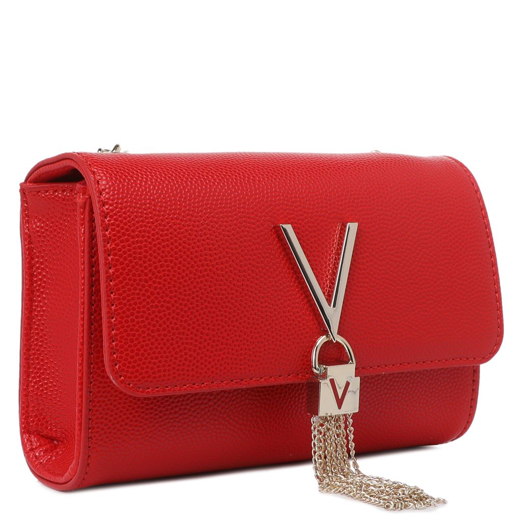 Клатч VALENTINO DIVINA Артикул 2646301, алый  фото 3