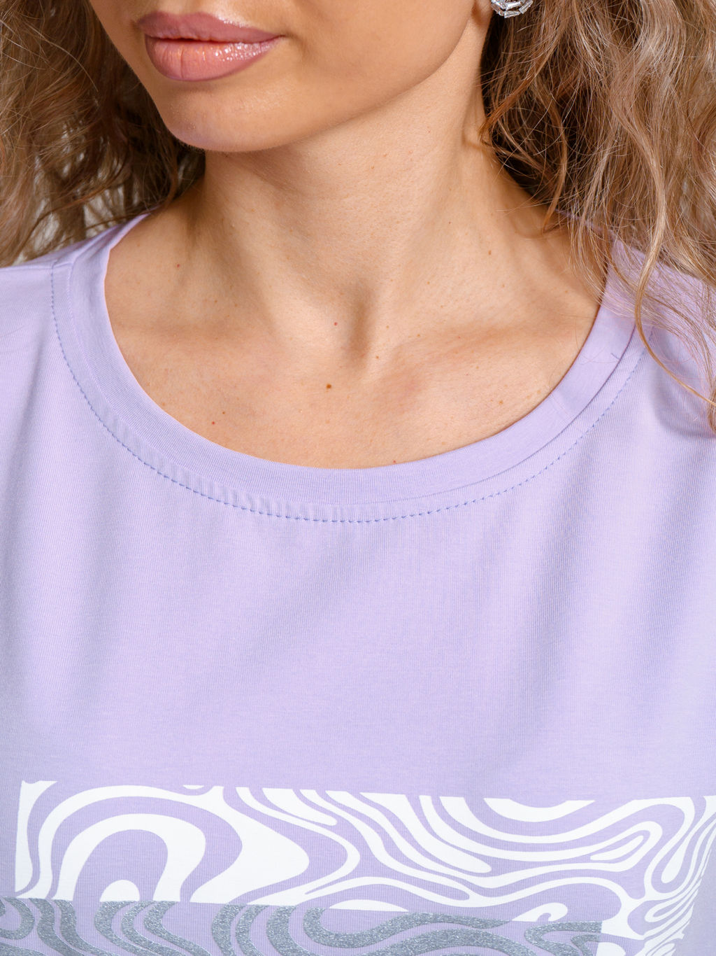 940/1 Футболка "Лиловый"