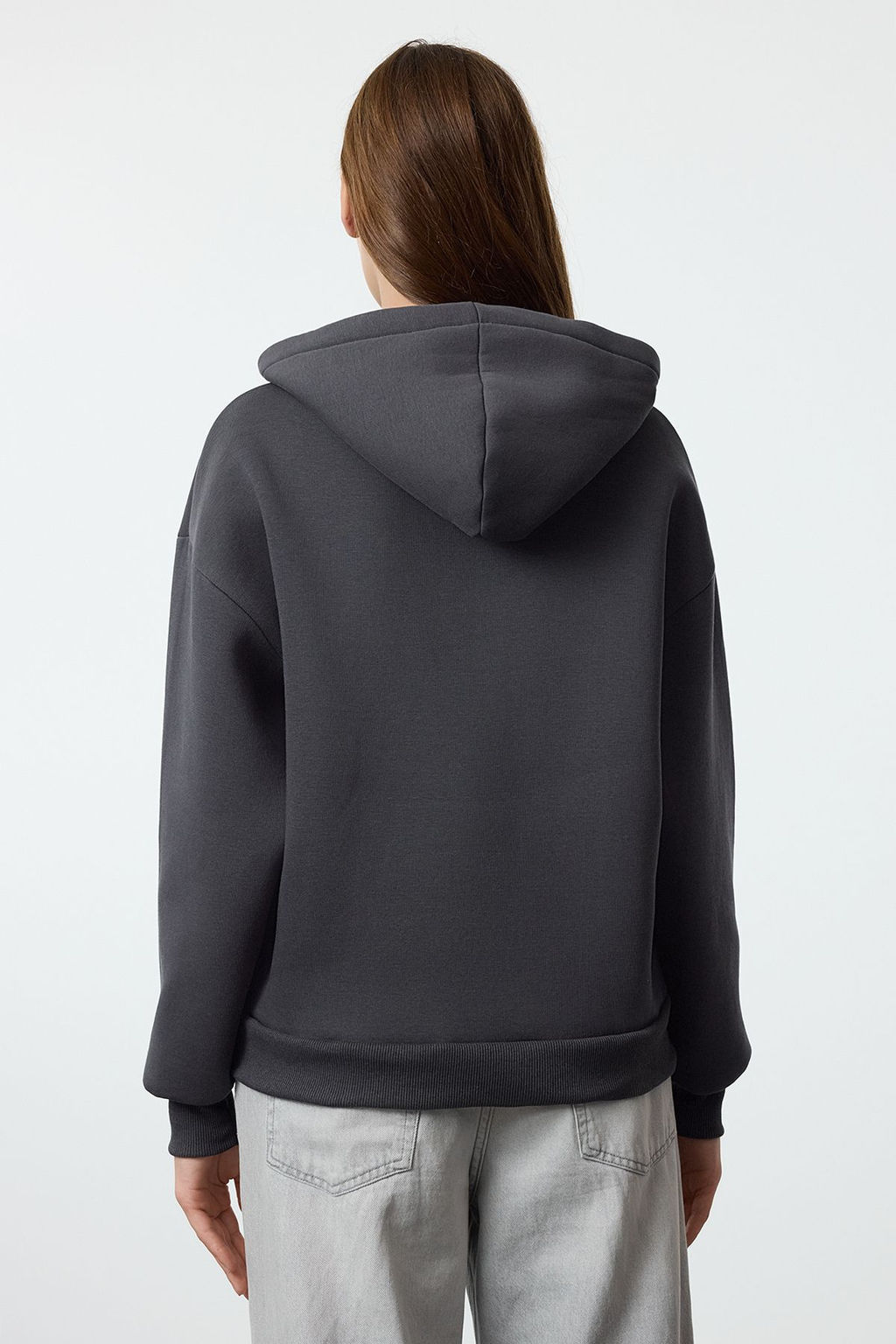 TRENDYOLMILLA Antrasit Orme Sweatshirt TWOAW25SW00137 фото 5