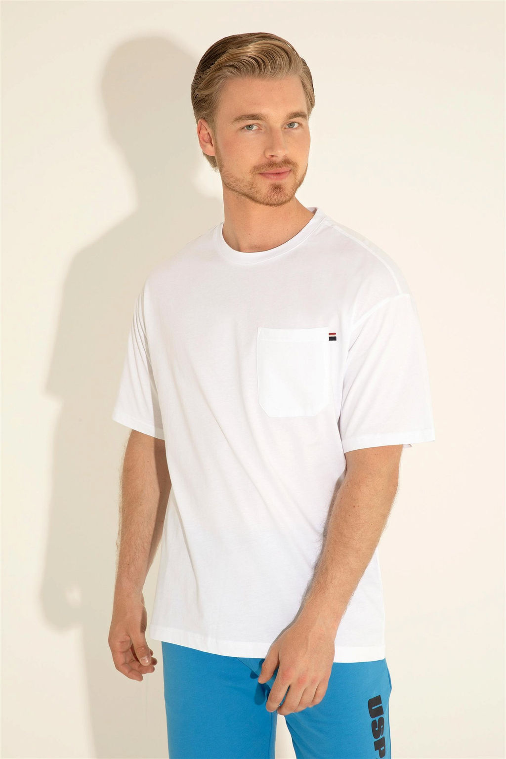 Мужская белая футболка - U.s. polo assn фото 11