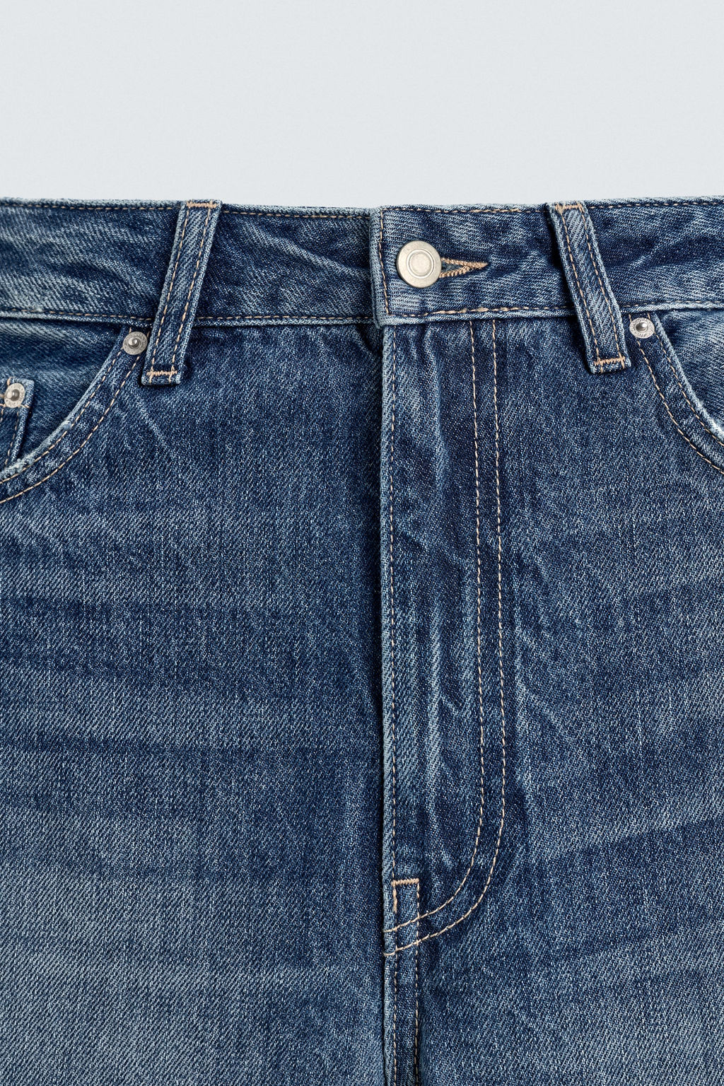 MID-WAIST BAGGY FIT JEANS HARRY LAMBERT FOR ZARA X DISNEY  фото 4