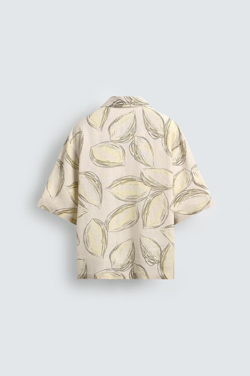 FRUIT PRINT SHIRT - Zara фото 8