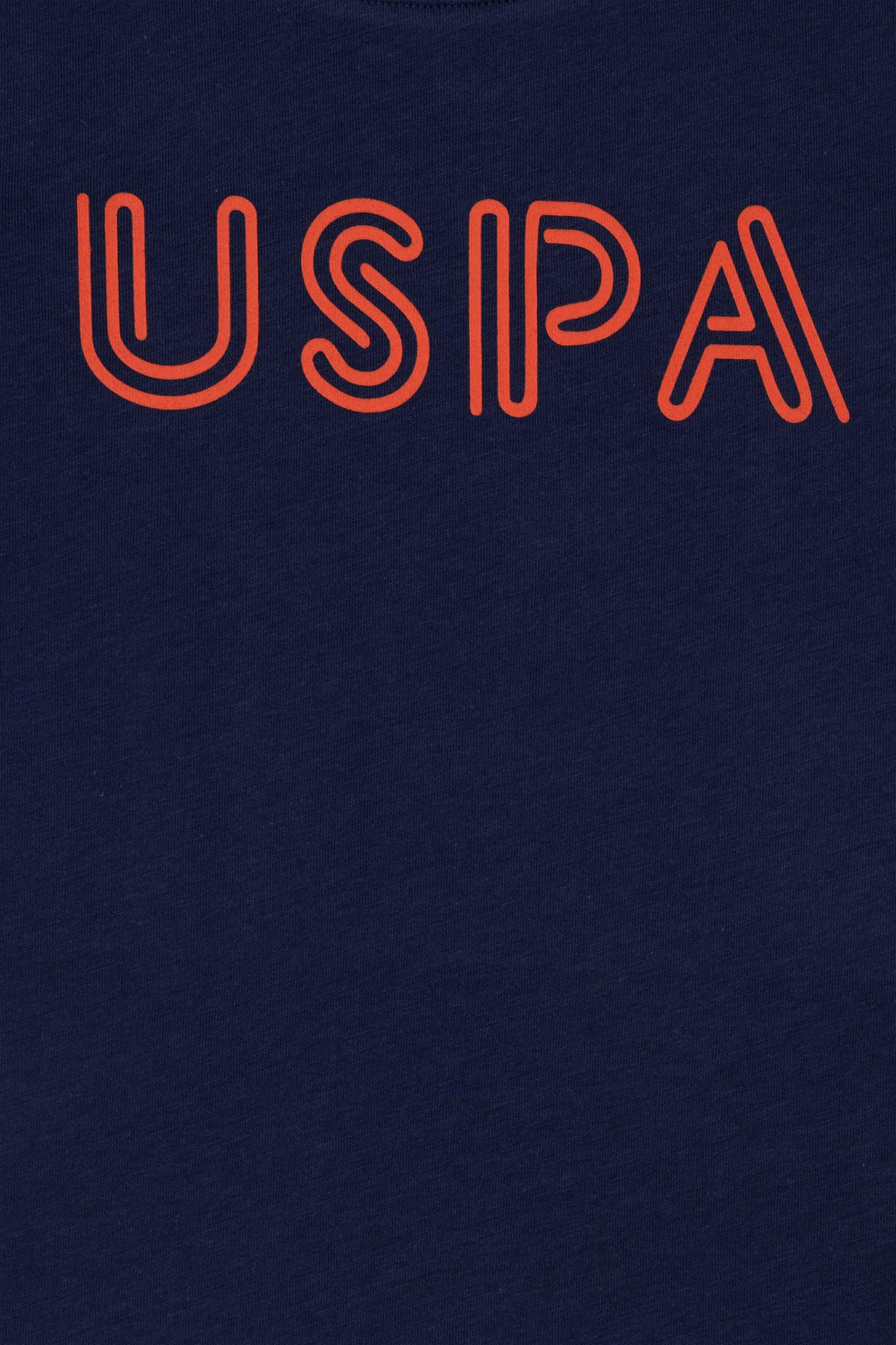 Футболка U.S. Polo Assn для мальчиков из хлопка темно-синяя  фото 3