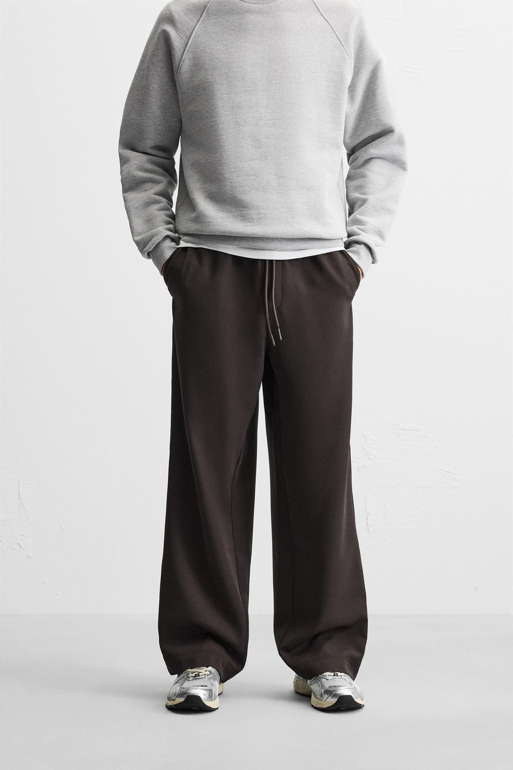 TECHNICAL TROUSERS WITH SIDE PANEL - Zara фото 19