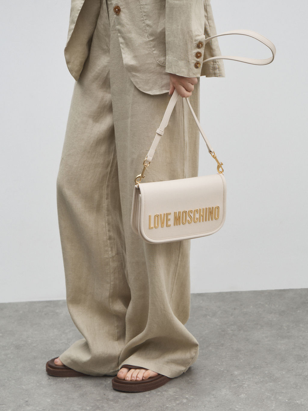 Кросс-боди LOVE MOSCHINO BOLD LOVE Артикул 4560926, молочно-белый  фото 2