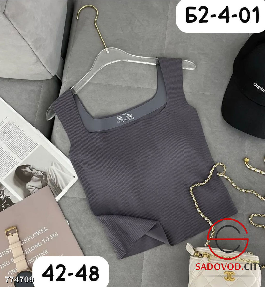 Топик майка женская с чашками