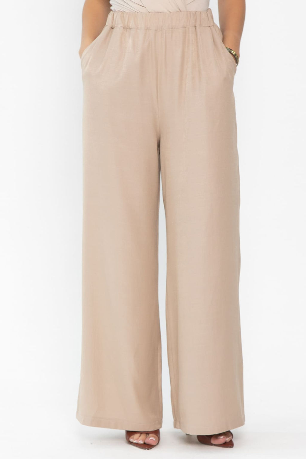 Брюки Тико НЬЮ (бежевые) Б13928-12М - Lt collection фото 8