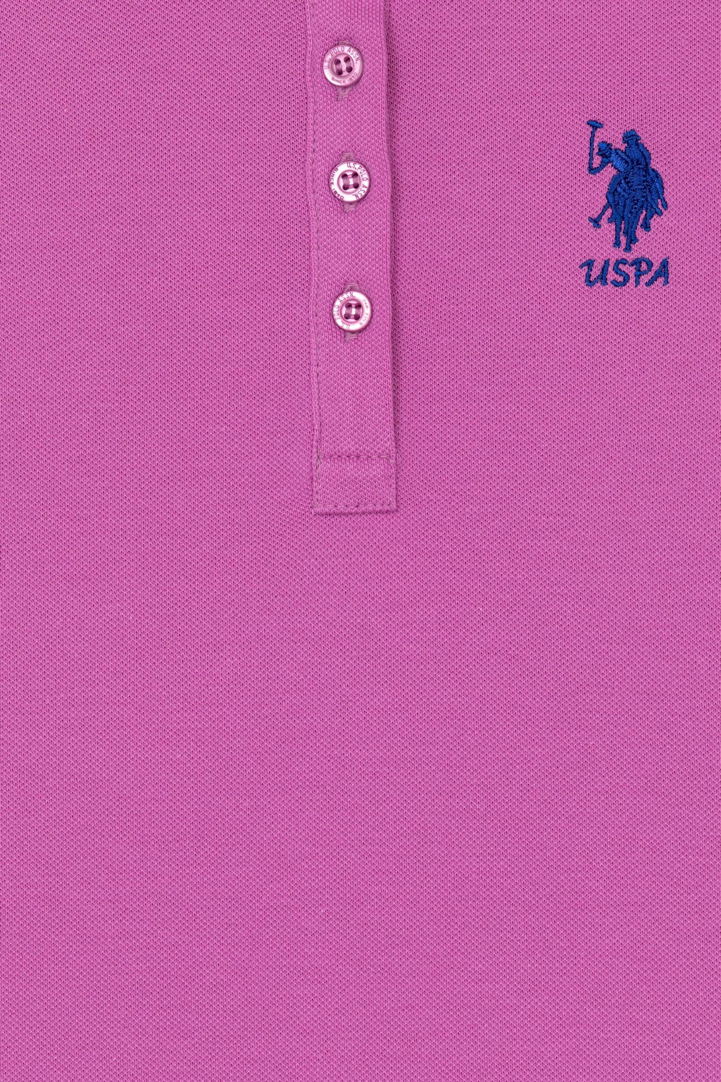 Фиолетовое вязаное платье для девочки - U.s. polo assn фото 3