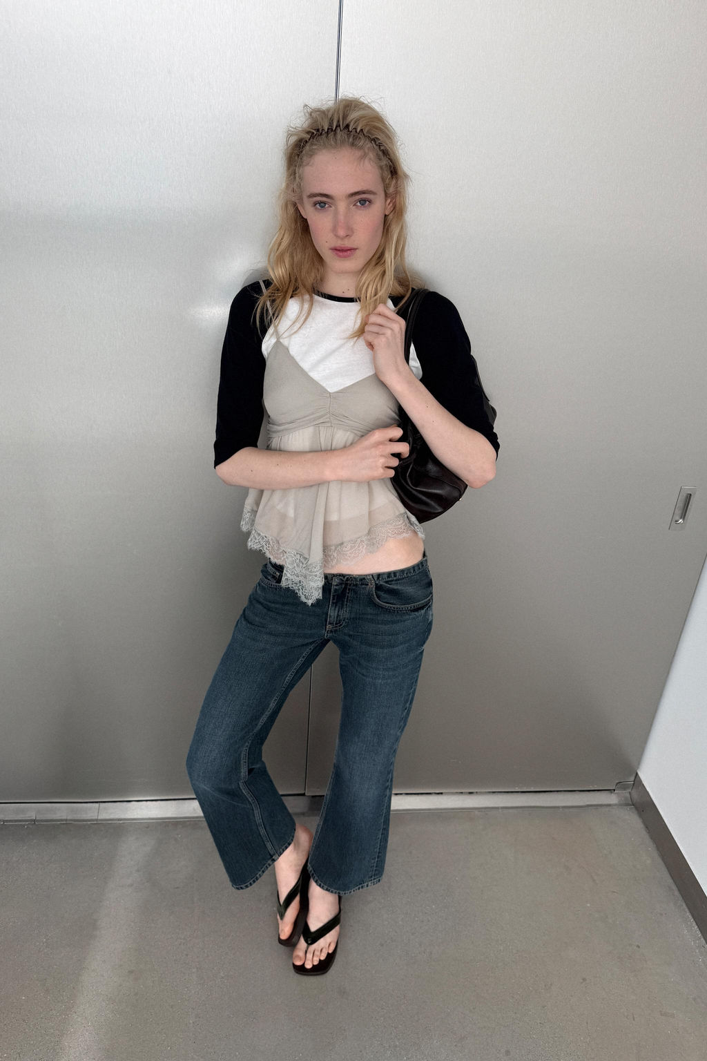 GEORGETTE LACE TOP - Zara фото 4