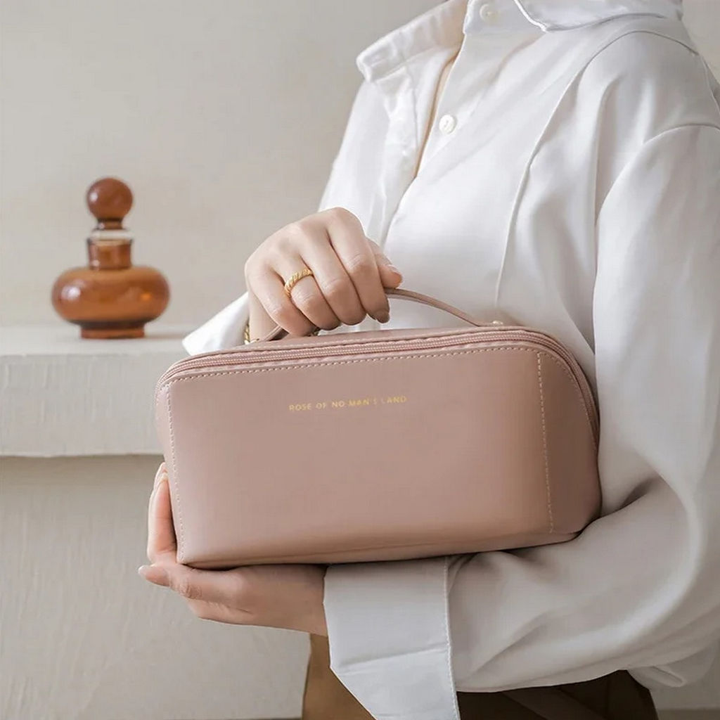 Kristaller Косметичка женская Charm suitcase, розовый  фото 8