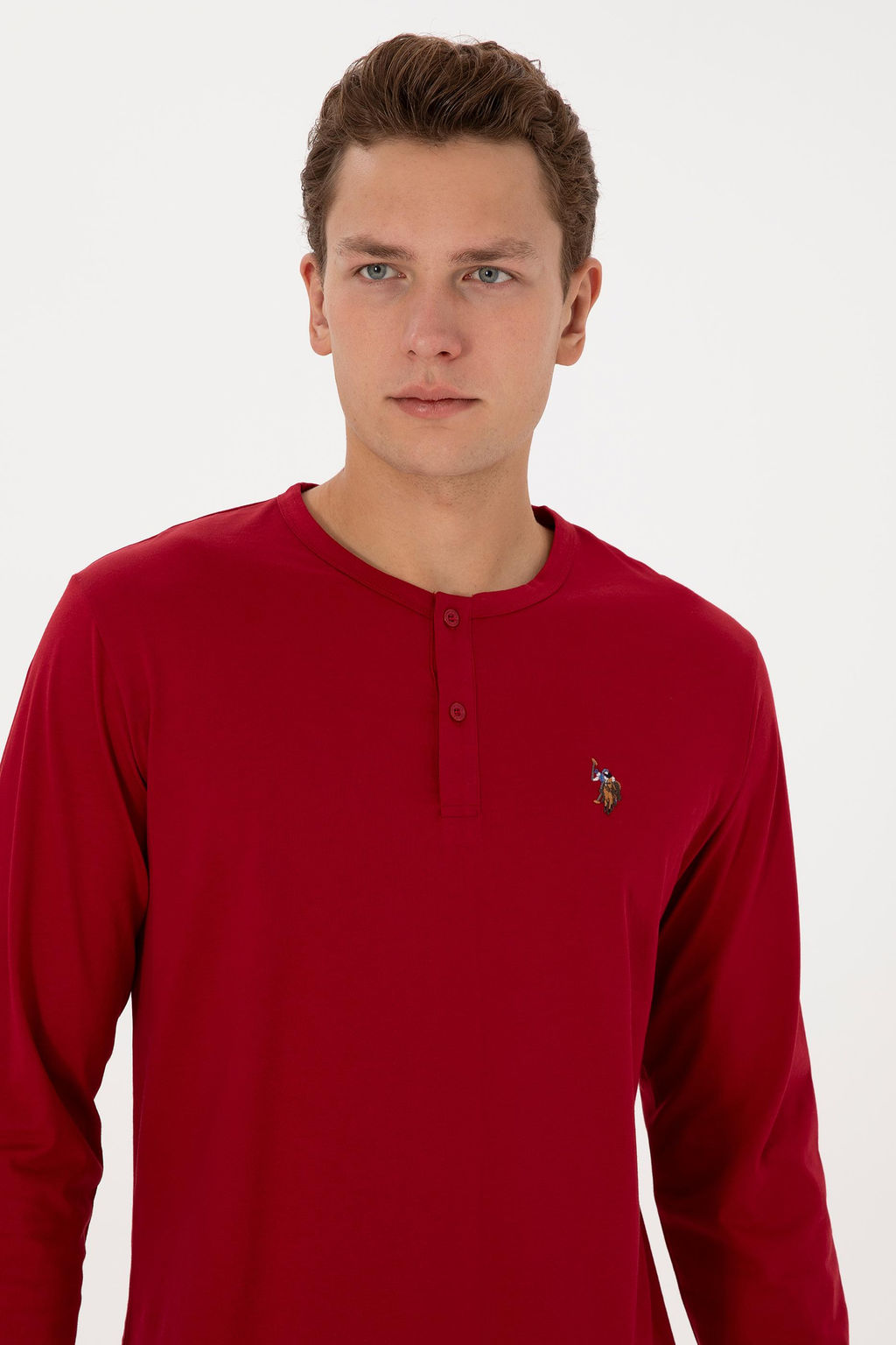Erkek Bordo Pijama Tak_m_ - U.s. polo assn фото 2