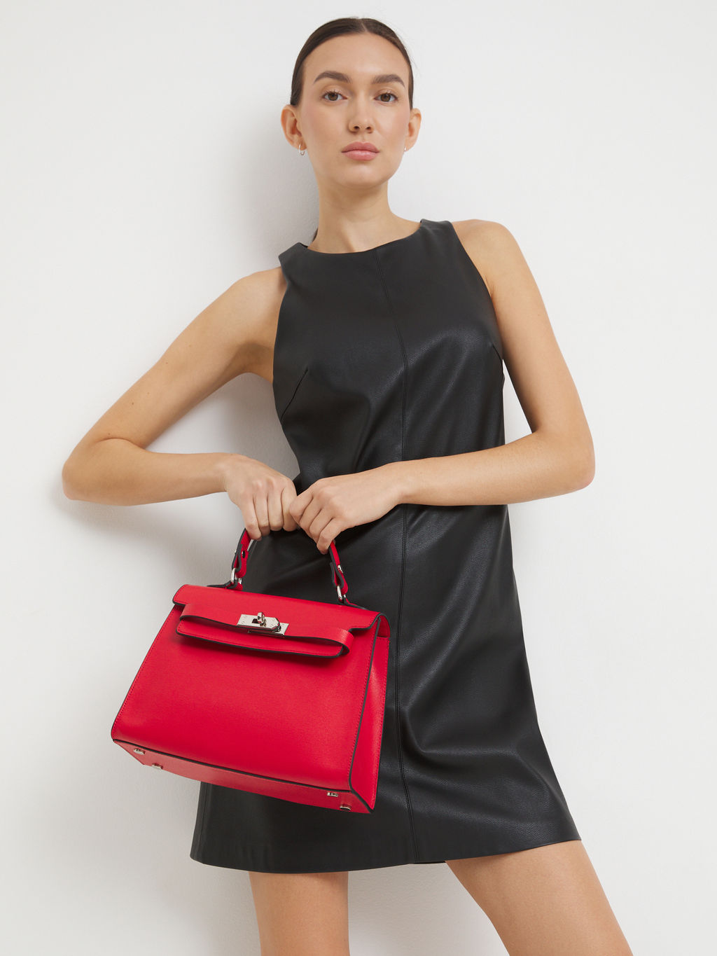Женская сумка с ручками TENDANCE Артикул 4173293, рубиновый  фото 2