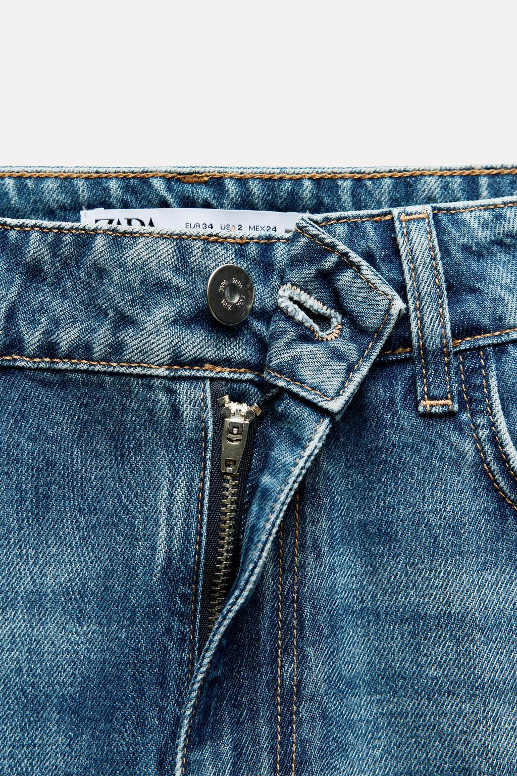 Z1975 WIDE LEG HIGH-RISE JEANS - Zara фото 5