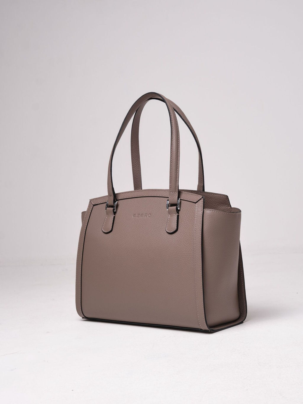 Сумка кожаная Azaro 30690 тауп