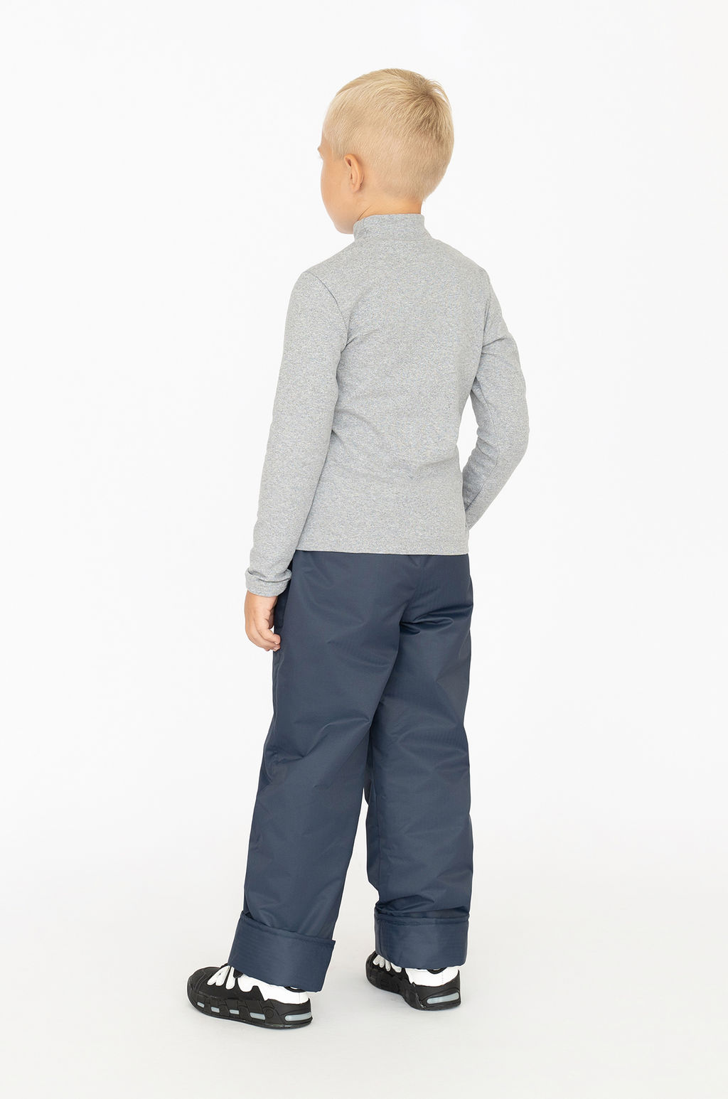 Брюки на поясе темносиние