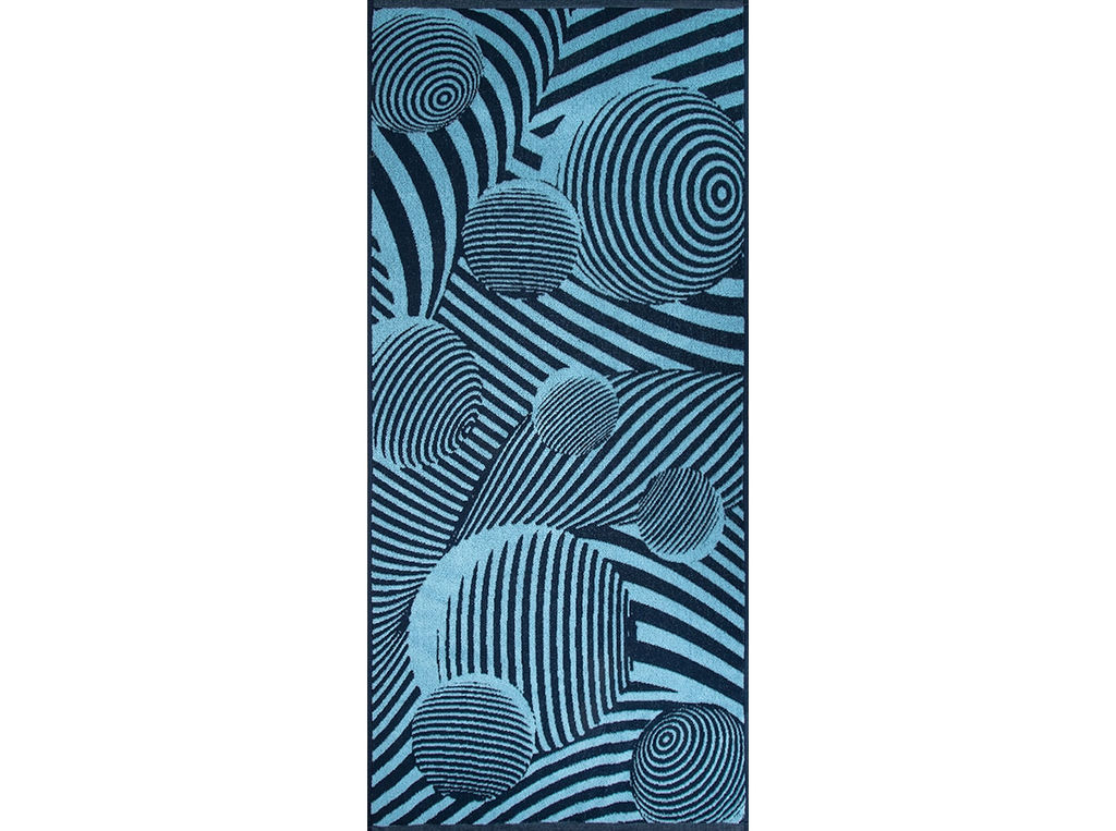 Полотенце махровое 6с102.411ж1 Система(т.синий2) 67х150см