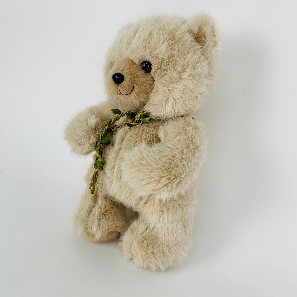 Мягкая игрушка Мишка с плетенным украшением на шее 35 см (арт. 9542/35) - Storyland фото 6