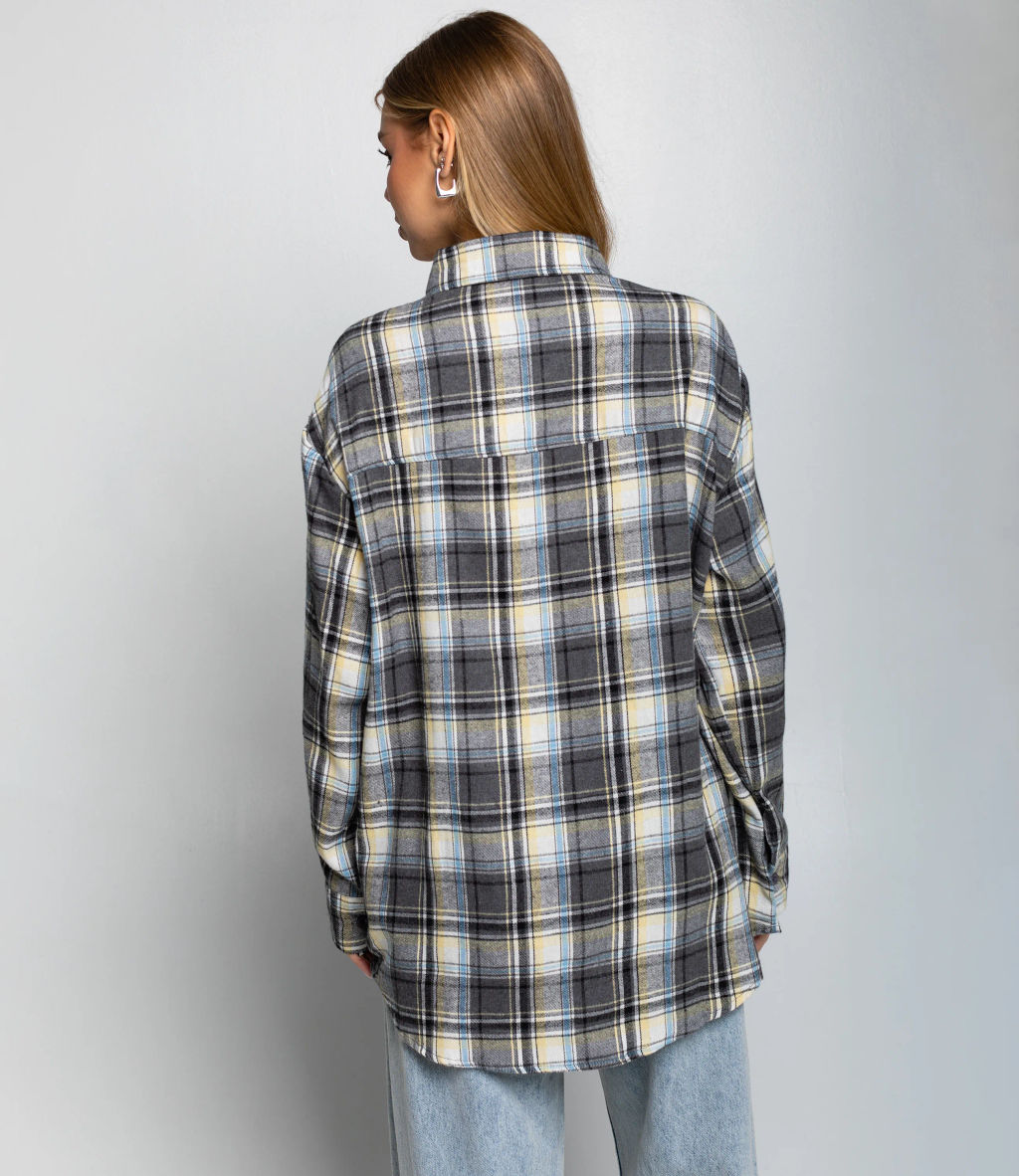 Рубашка #КТ225 (5), серый - Dommod фото 3