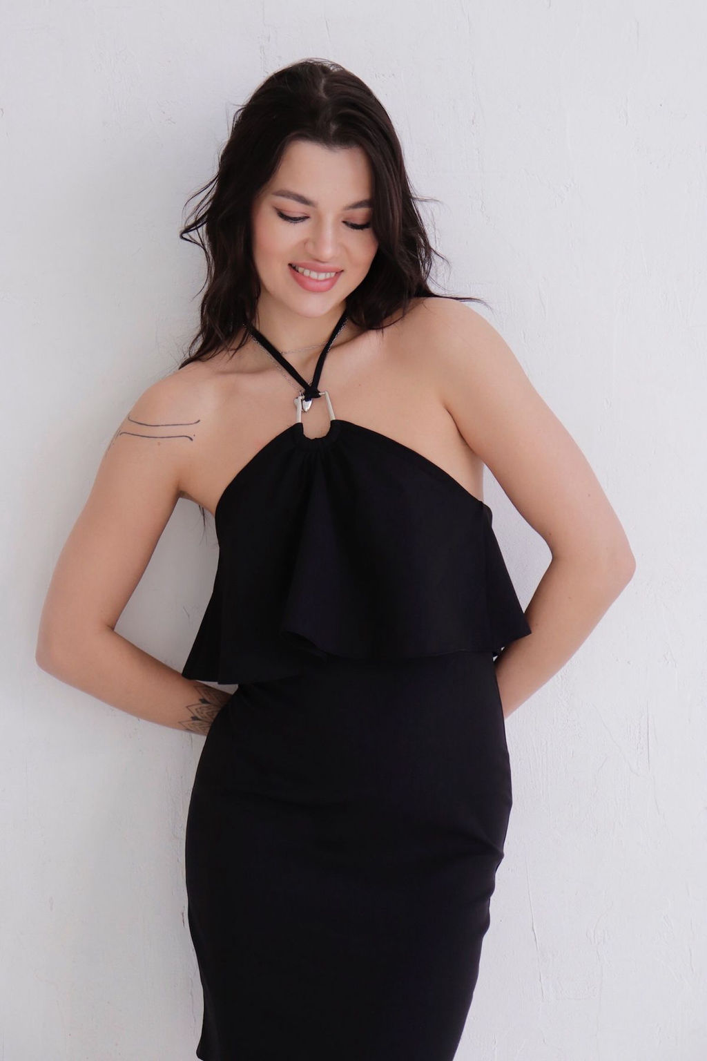 11647 Платье чёрное - Martichelli фото 4