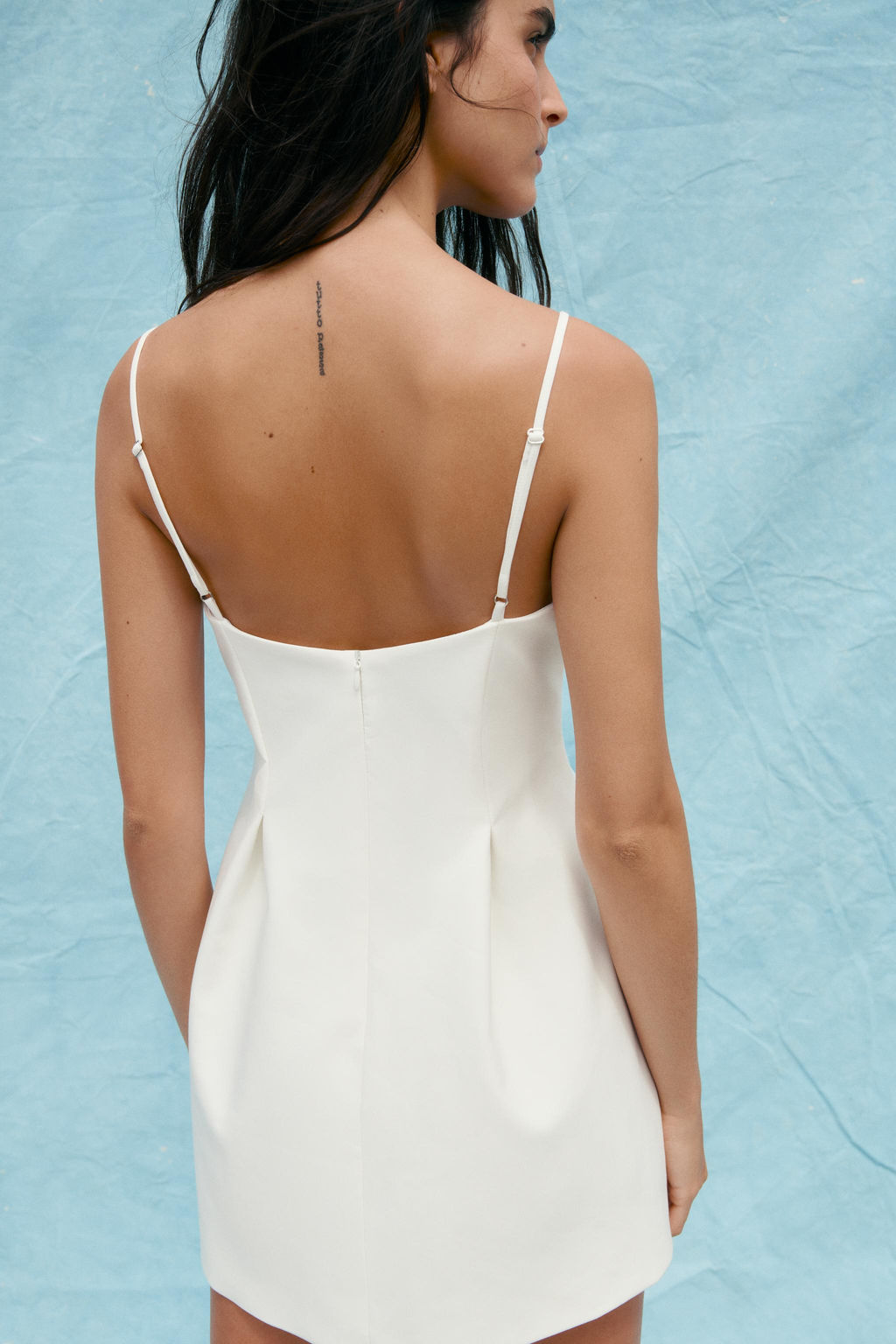 SHORT STRAPPY DRESS - Zara фото 4