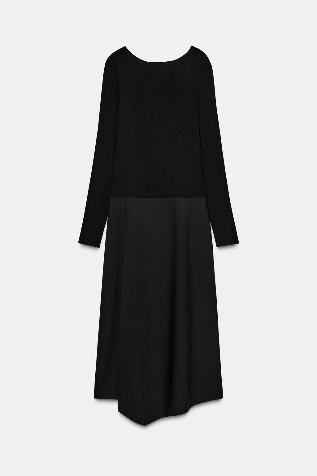 ZW COLLECTION CONTRAST DRESS - Zara фото 6