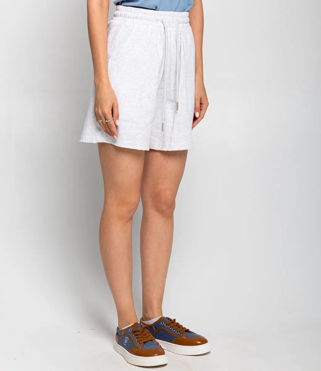 Шорты #КТ302 (6), светло-серый меланж