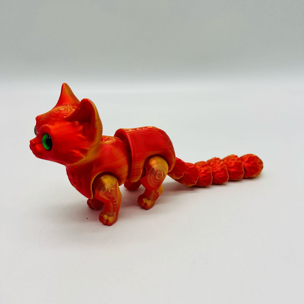 Игрушка подвижная - Кот 15 см в ассортименте