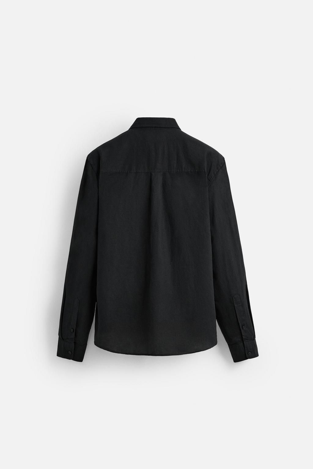 LINEN/COTTON SHIRT - Zara фото 8