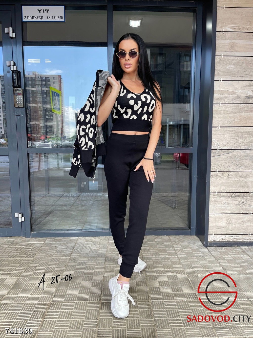 Женский спортивный костюм тройка - Bruno фото 2