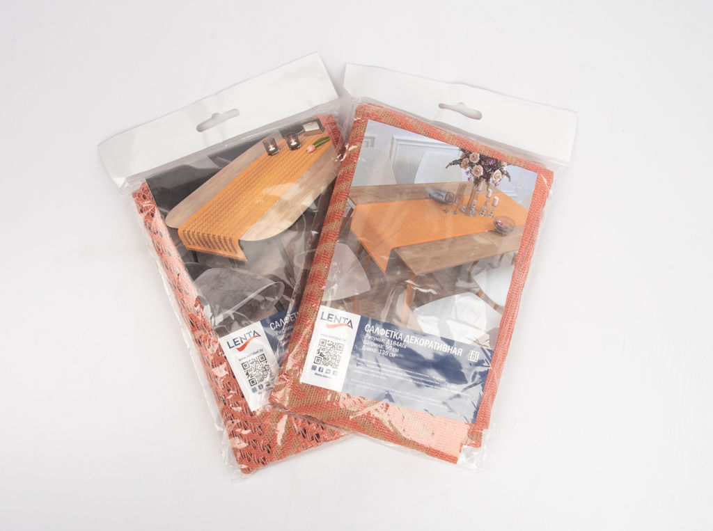 Д22б САЛФЕТКА ДЕКОРАТИВНАЯ белый 0.35 м*0.24 м - Текс-дизайн фото 2