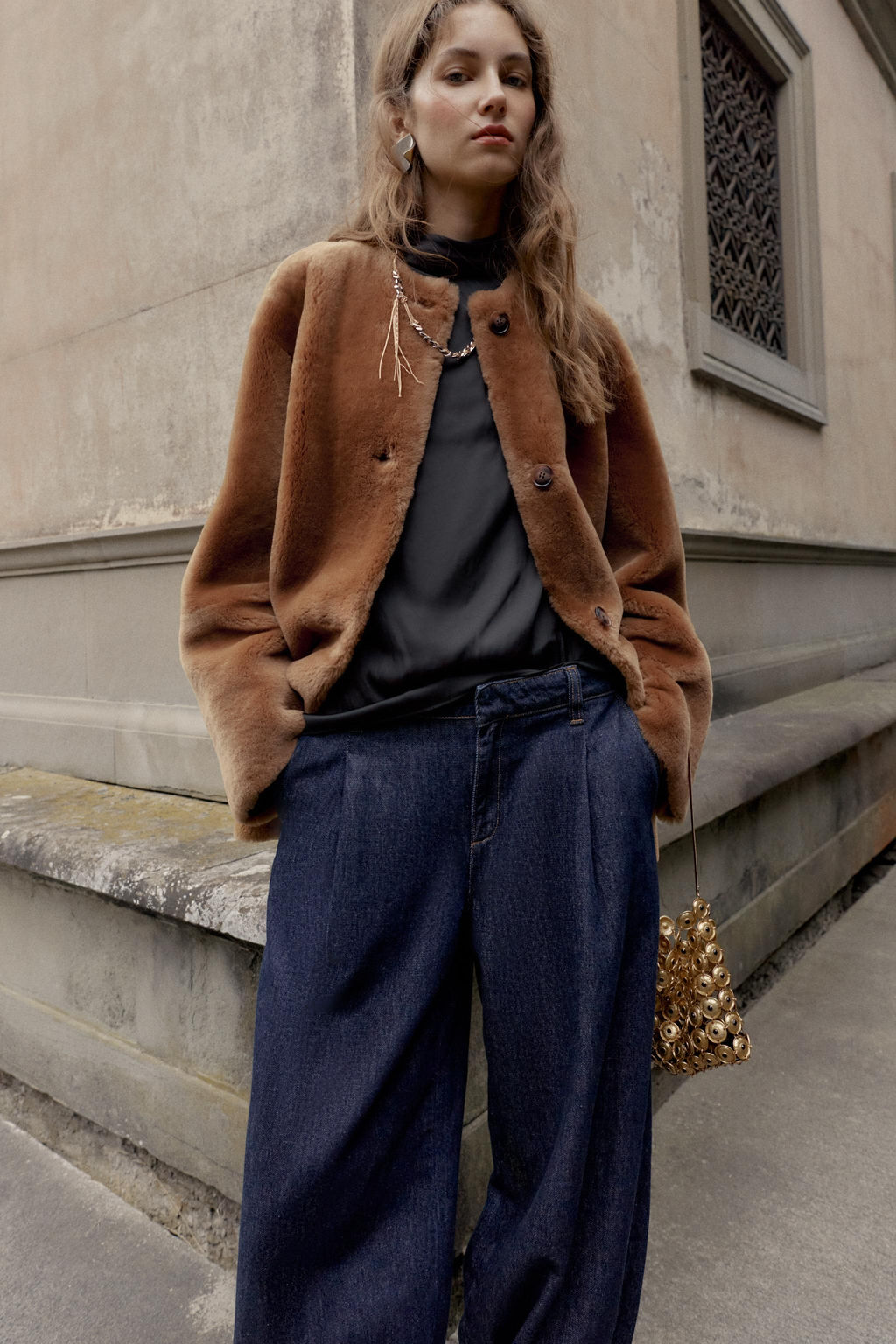 100% REVERSIBLE LEATHER COAT - Zara фото 2