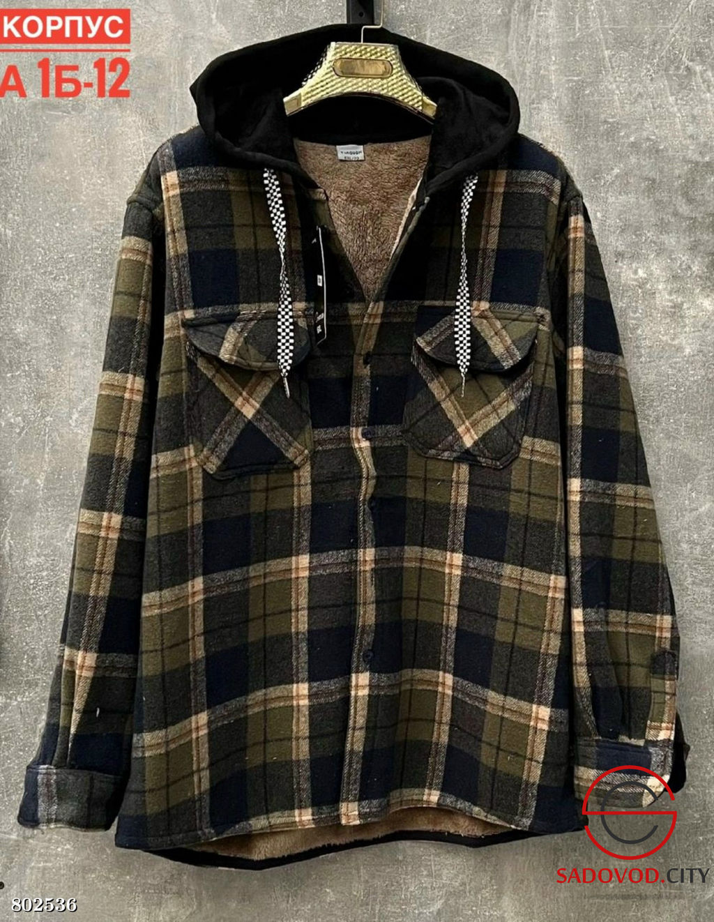 Рубашка для мужчин с внутренним мехом - Bruno фото 3