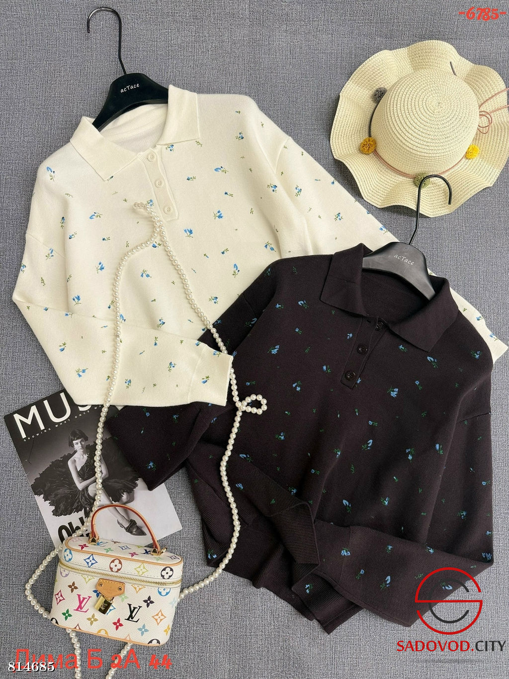 Кофта женская оверсайз - Bruno фото 9