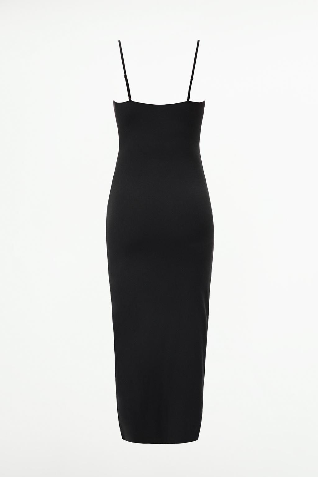 LONG POLYAMIDE DRESS - Zara фото 7