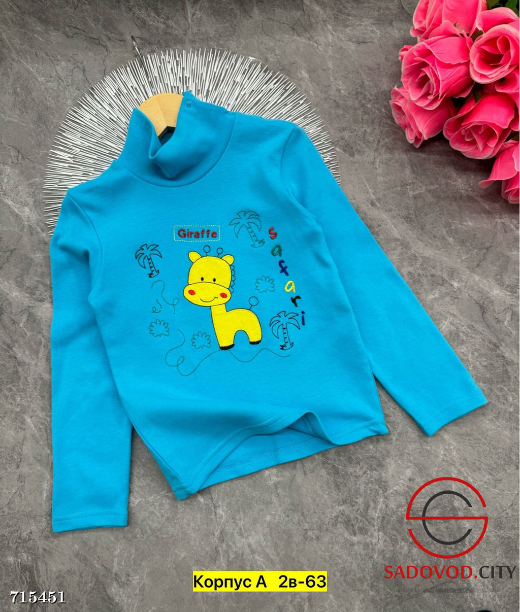 Водолазка детская с принтом - Bruno фото 11