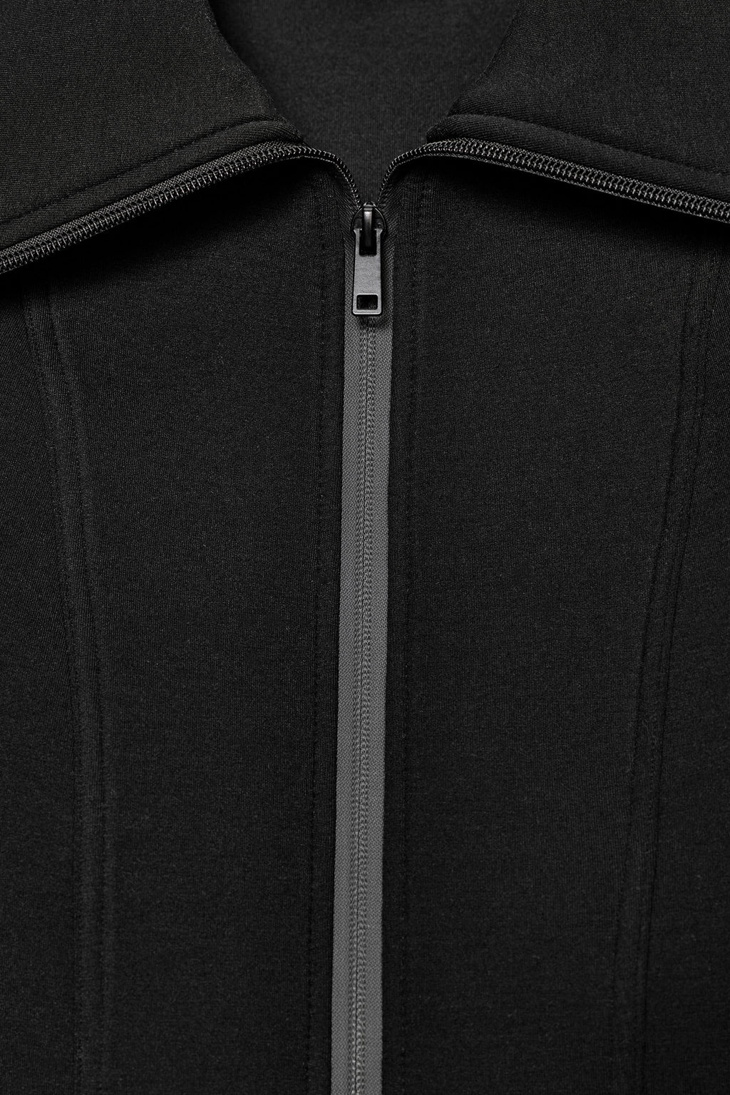 FITTED NEOPRENE-EFFECT JACKET - Zara фото 16