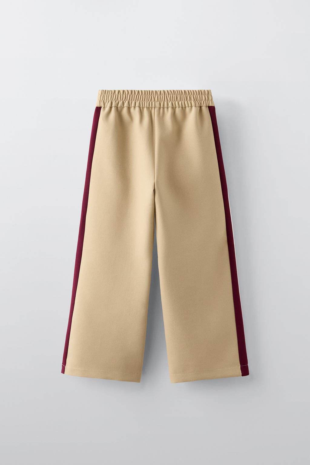 TROUSERS WITH SIDE TAPING - Zara фото 4