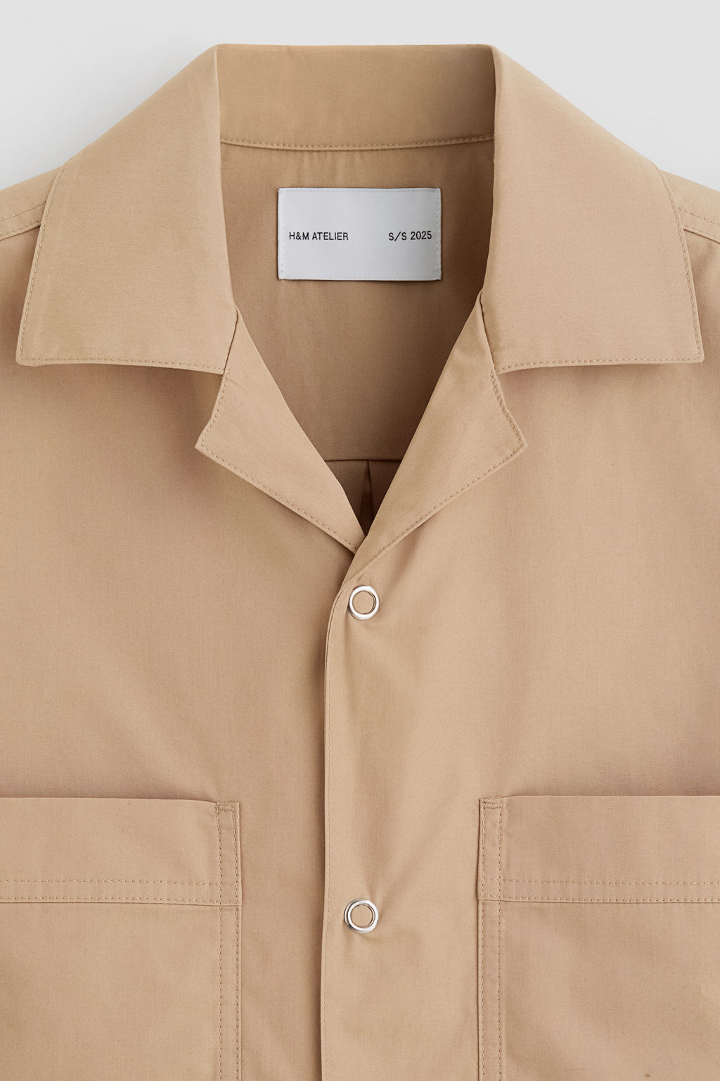Camisa resort en algod?n pima - H&m фото 4