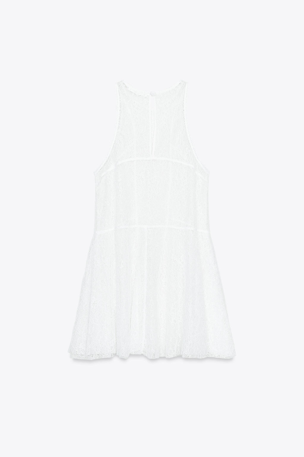 LACE HALTER DRESS - Zara фото 8