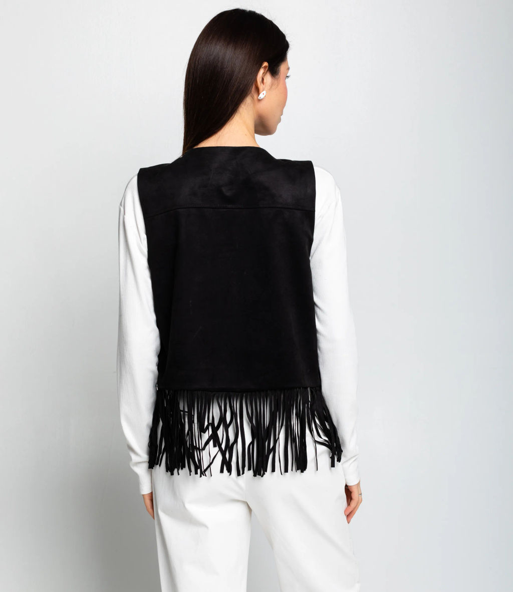 Жилет #КТ9833, чёрный