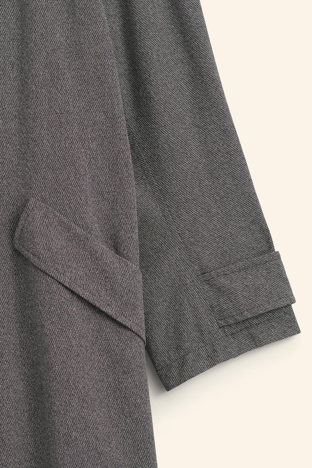 LIMITED EDITION CONTRAST OVERSIZE TRENCH COAT - Zara фото 13