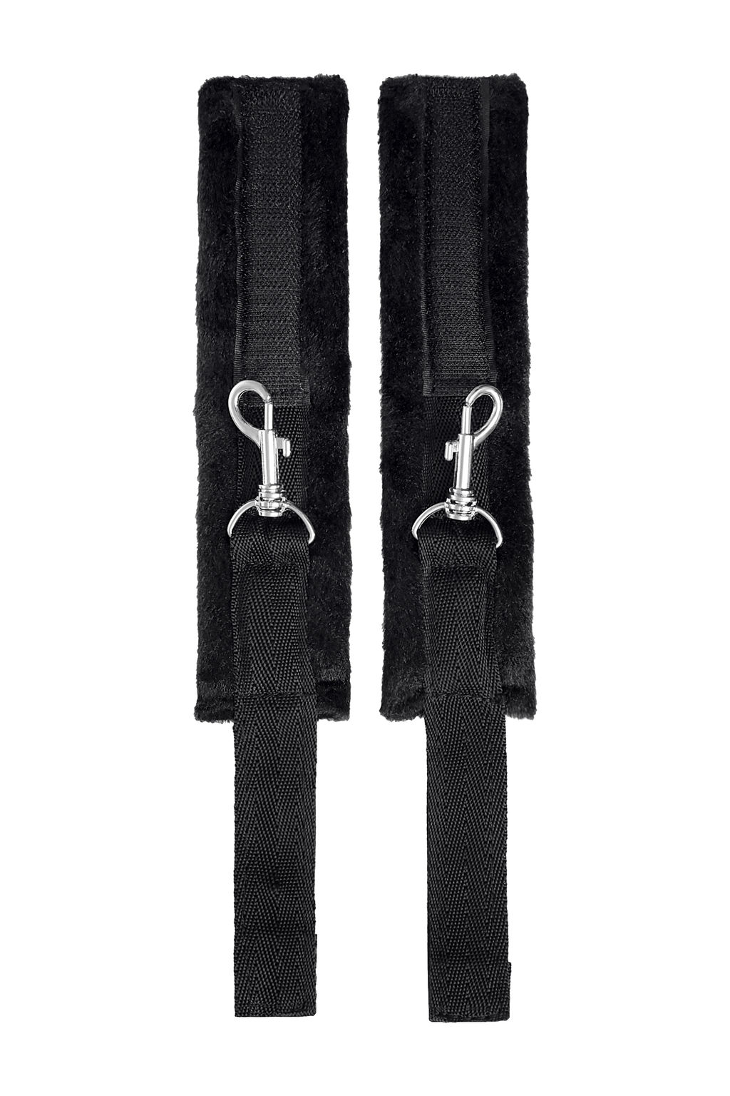 Стропа фиксирующая Anonymo #0701 с подушкой, велюр, черная, 127 см - Toyfa фото 5