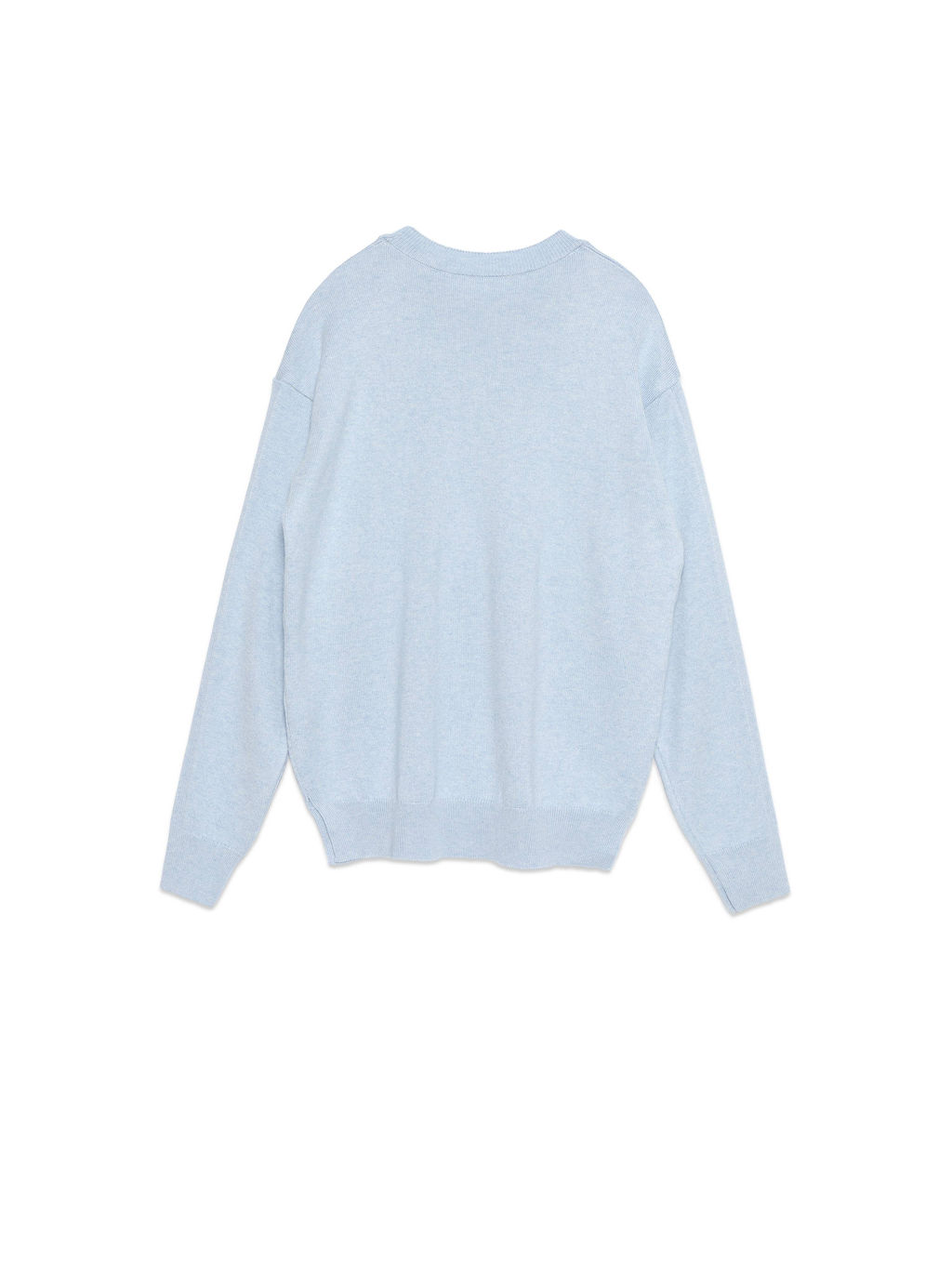 CONTE Свободный джемпер из пряжи с хлопком и модалом LDK 100 light steel blue - Conte elegant фото 3