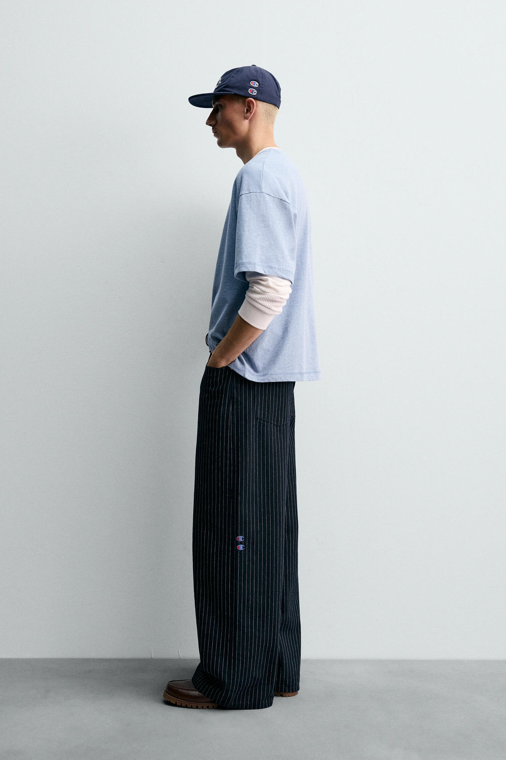 CHAMPION® X ZARA PATCH T-SHIRT  фото 4